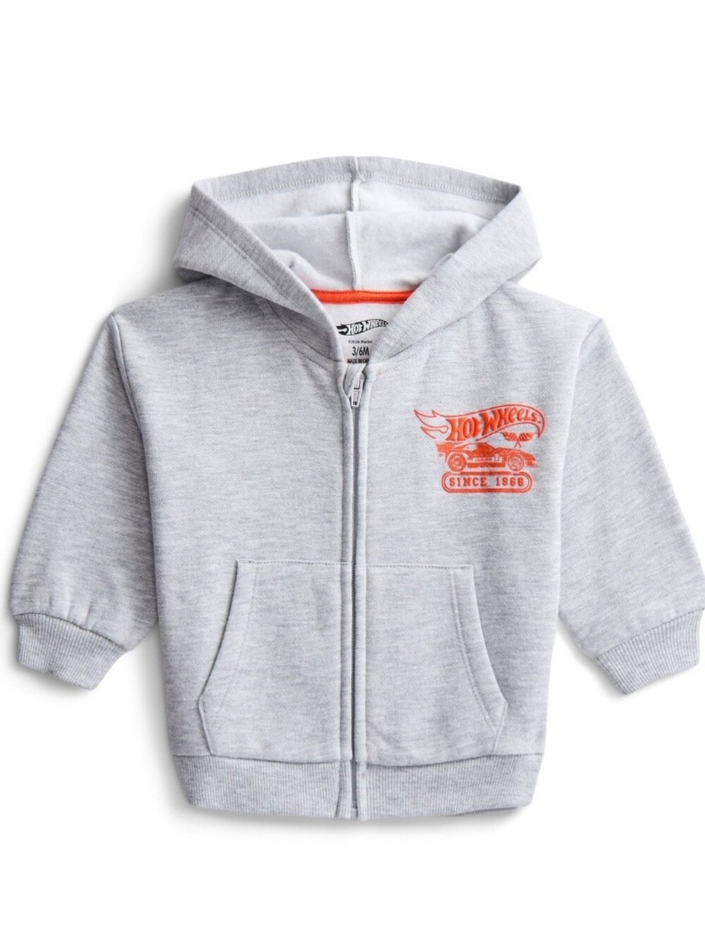 Hot Wheels Baby Boy Zip-Up Hoodie
